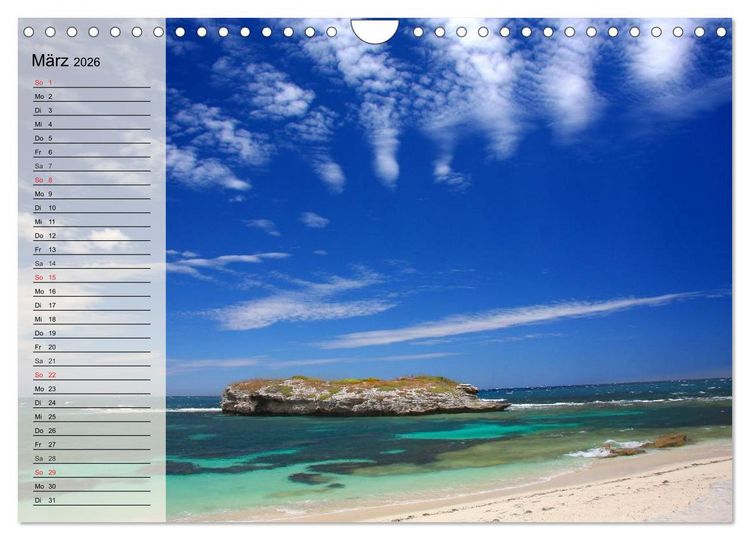 Produktbild: Traumstr&auml;nde (Wandkalender 2026 DIN A4 quer), CALVENDO Monatskalender