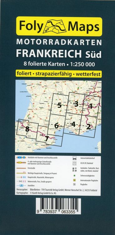 Produktbild: FolyMaps Frankreich S&uuml;d