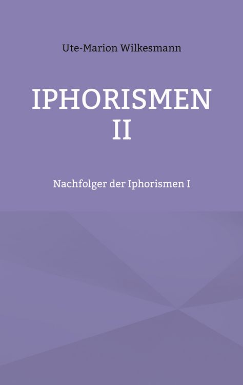 Produktbild: Iphorismen II