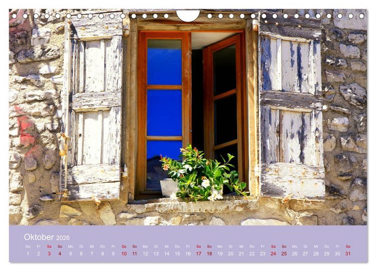 Produktbild: Die Farben der Provence... und der Duft des Lavendels... (Wandkalender 2026 DIN A4 quer), CALVENDO Monatskalender