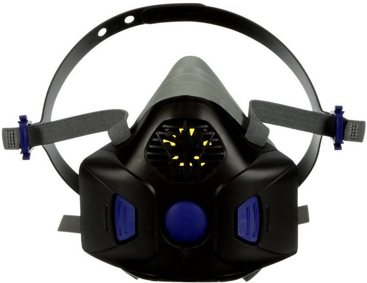 Produktbild: 3M HF-801SD Atemschutz Halbmaske ohne Filter Gr&ouml;&szlig;e: S EN 140 DIN 140