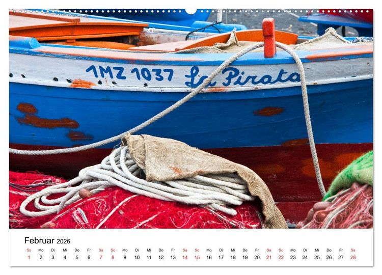 Produktbild: Auf den Liparischen Inseln (hochwertiger Premium Wandkalender 2026 DIN A2 quer), Kunstdruck in Hochglanz