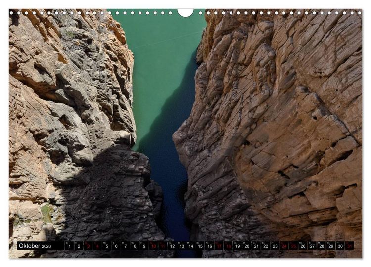Produktbild: El Caminito del Rey (Wandkalender 2026 DIN A3 quer), CALVENDO Monatskalender