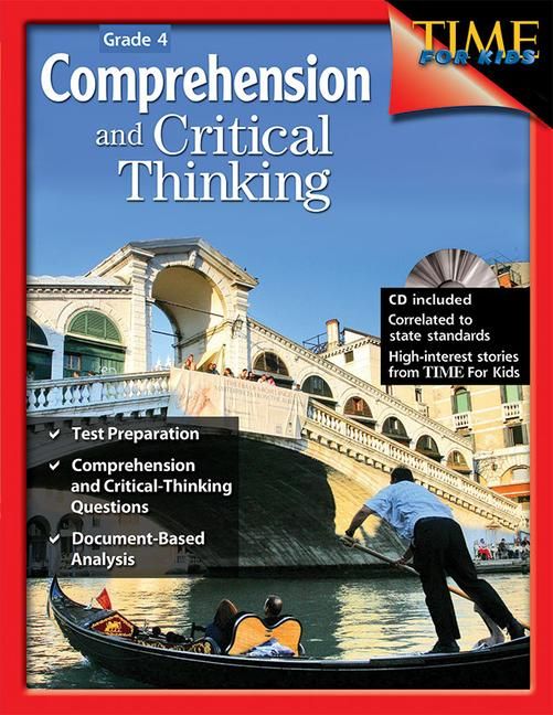Produktbild: Comprehension and Critical Thinking Grade 4