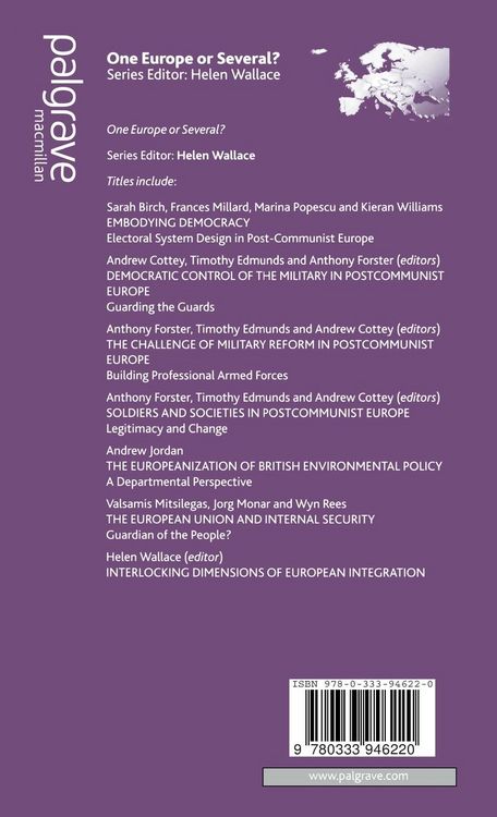Produktbild: Soldiers and Societies in Postcommunist Europe