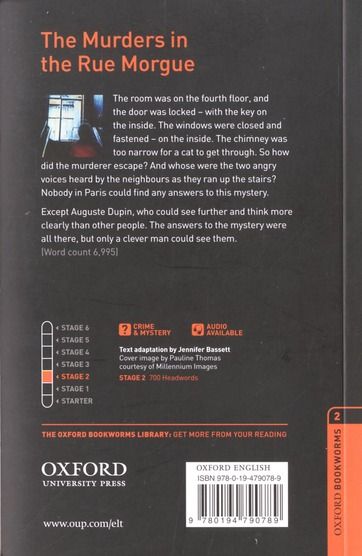 Produktbild: Poe, E: Murders in the Rue Morgue