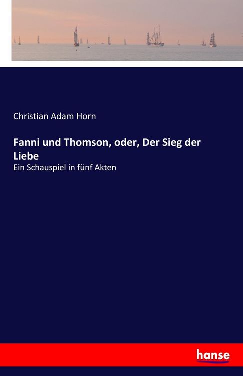 Produktbild: Fanni und Thomson, oder, Der Sieg der Liebe