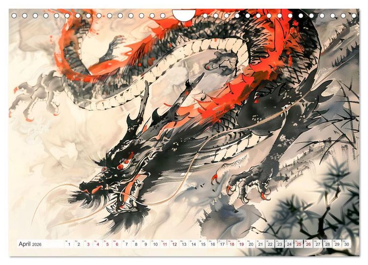 Produktbild: Die Essenz von China - Chinesische Landschaften und Symbole in Harmonie (Wandkalender 2026 DIN A4 quer), CALVENDO Monatskalender