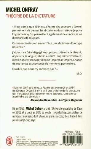 Produktbild: Th&eacute;orie de la dictature