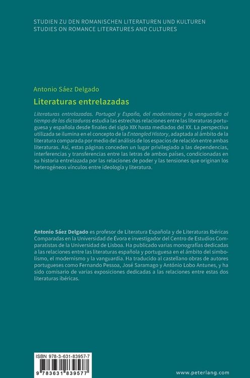 Produktbild: Literaturas entrelazadas