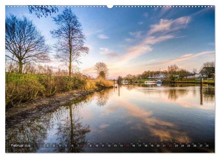 Produktbild: Wilhelmshaven - Impressionen aus der Hafenstadt (Wandkalender 2026 DIN A2 quer), CALVENDO Monatskalender