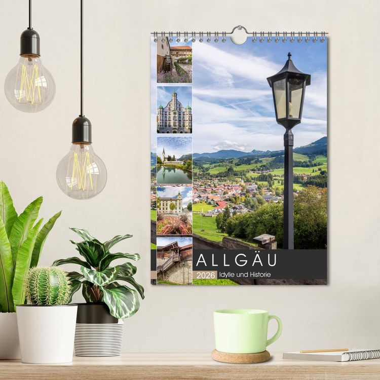 Produktbild: ALLG&Auml;U Idylle und Historie (Wandkalender 2026 DIN A4 hoch), CALVENDO Monatskalender