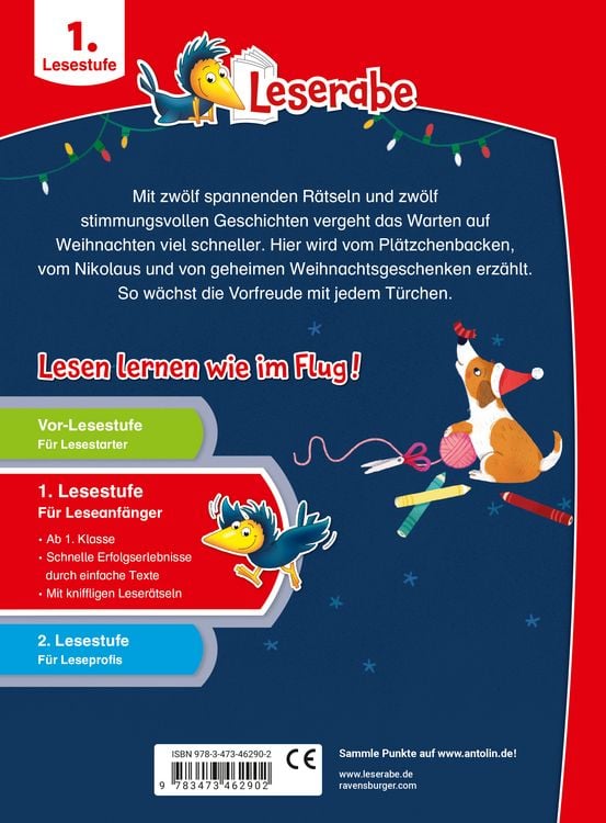 Leserabe Sonderausgaben - Adventskalender für Erstleser