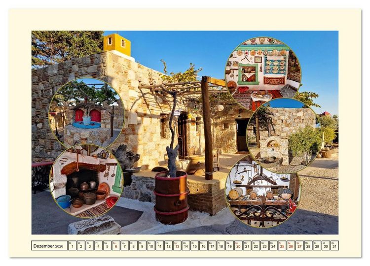 Produktbild: Natur und Kultur der Insel Kos (Wandkalender 2026 DIN A2 quer), CALVENDO Monatskalender