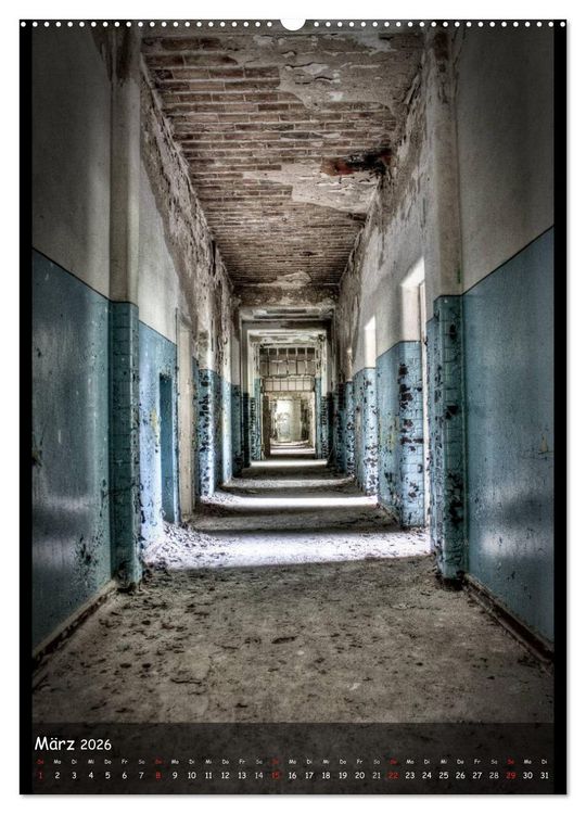 Produktbild: Lost Places II, Vergessene Orte (hochwertiger Premium Wandkalender 2026 DIN A2 hoch), Kunstdruck in Hochglanz