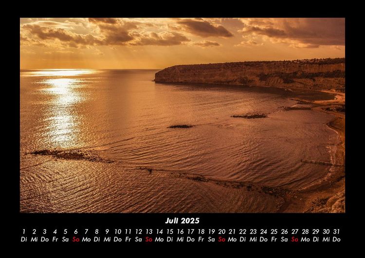 Produktbild: Landschaftskalender 2025 Fotokalender DIN A3