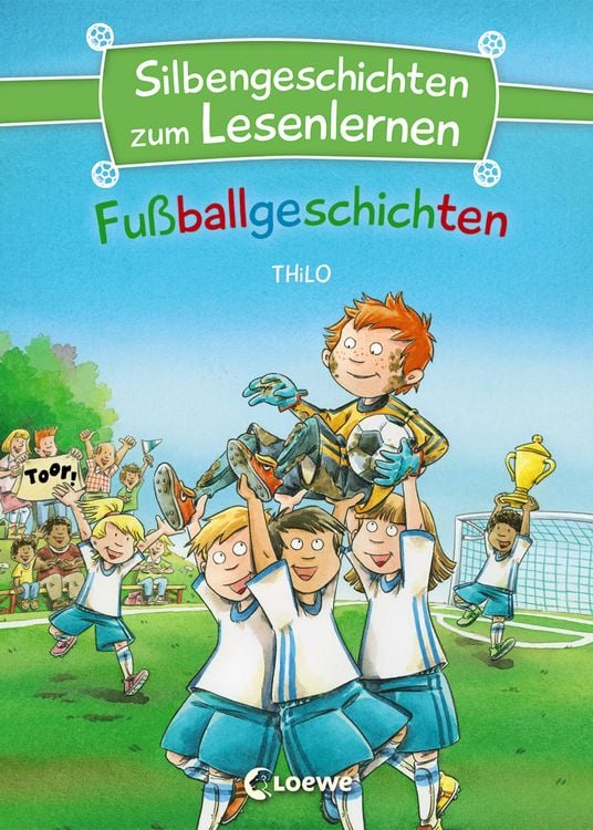 Produktbild: Silbengeschichten zum Lesenlernen - Fu&szlig;ballgeschichten