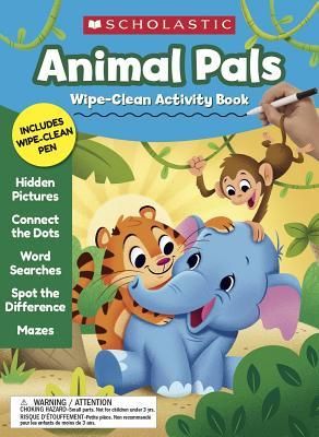Produktbild: Animal Pals Wipe-Clean Activity Book