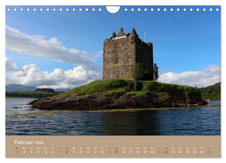 Produktbild: Schottische Highlands (Wandkalender 2026 DIN A4 quer), CALVENDO Monatskalender