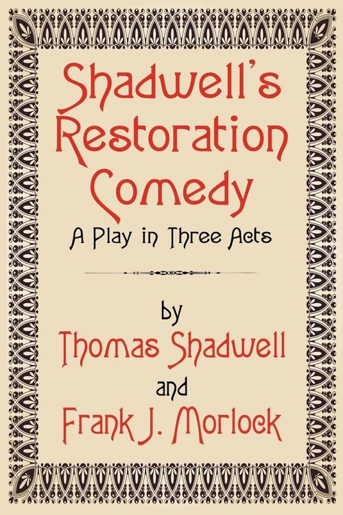 Produktbild: Shadwell's Restoration Comedy