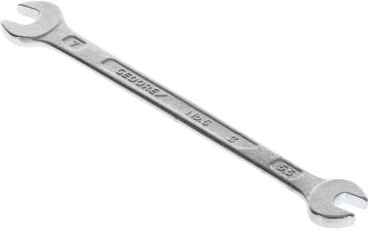 Produktbild: Doppelmaulschl&uuml;ssel 6 5,5x7mm L.122mm verchr.GEDORE