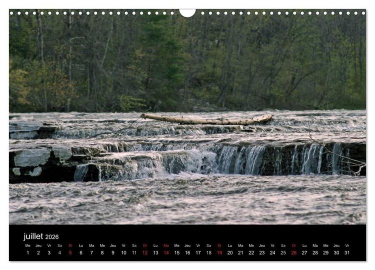 Produktbild: Regard sur les saisons du Qu&eacute;bec (Calendrier mural 2026 DIN A3 vertical), CALVENDO calendrier mensuel