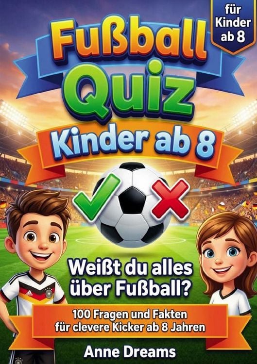 Produktbild: Fussball Quiz Kinder ab 8
