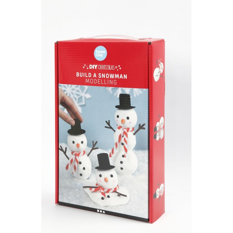 Produktbild: Creativ Company DIY Sets Modellieren Kreativ Set, Schneemann, 1 Set