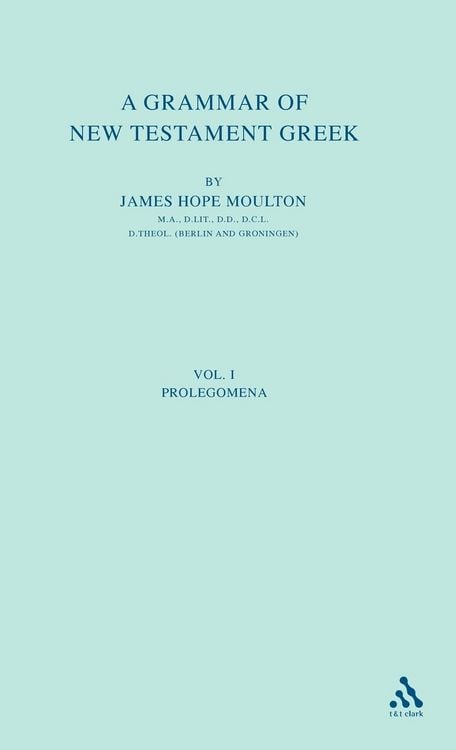 Produktbild: A Grammar of New Testament Greek