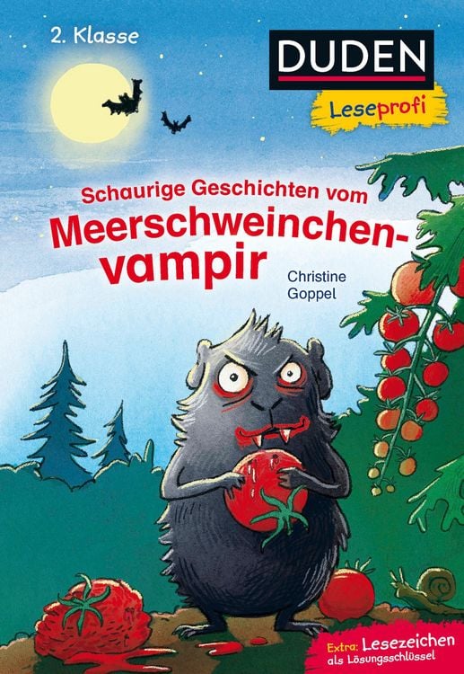 Produktbild: Duden Leseprofi &ndash; Schaurige Geschichten vom Meerschweinchenvampir, 2. Klasse