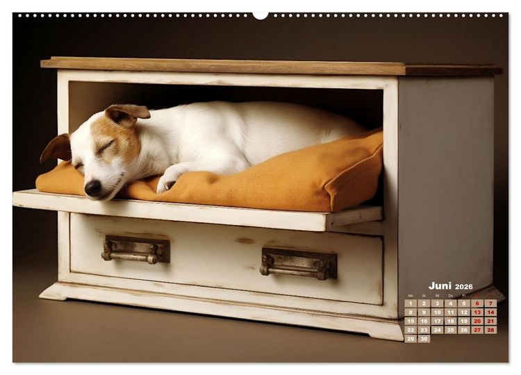 Produktbild: Lieblingsschlafpl&auml;tze (hochwertiger Premium Wandkalender 2026 DIN A2 quer), Kunstdruck in Hochglanz