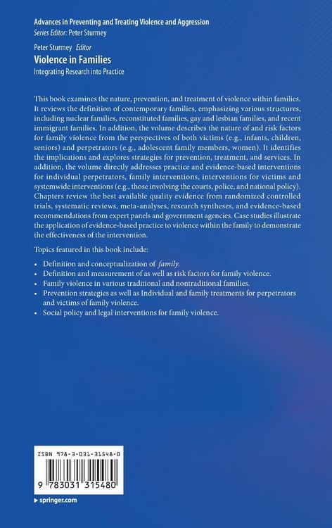 Produktbild: Violence in Families
