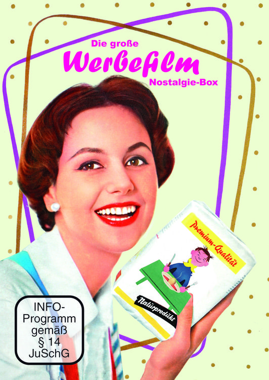 Produktbild: Die gro&szlig;e Werbefilm Nostalgiebox [4 DVDs]
