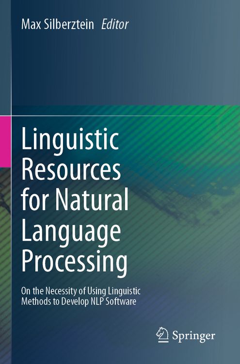 Produktbild: Linguistic Resources for Natural Language Processing