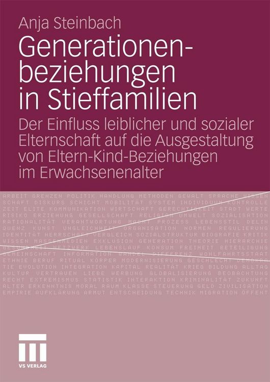 Produktbild: Generationenbeziehungen in Stieffamilien