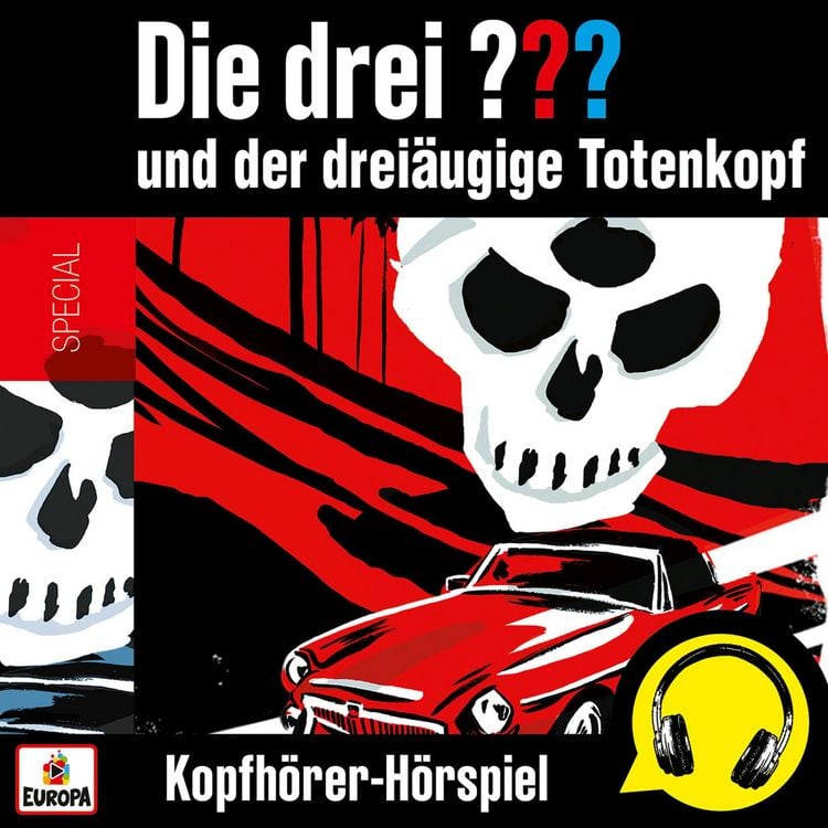 Produktbild: Die drei ??? und der drei&auml;ugige Totenkopf (Kopfh&ouml;rer-H&ouml;rspiel)