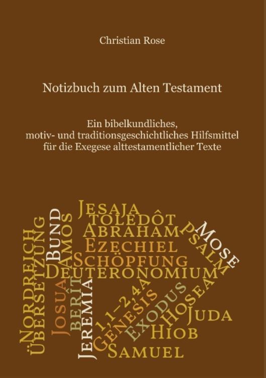 Produktbild: Notizbuch zum Alten Testament