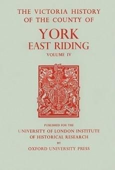Produktbild: A History of the County of York East Riding, Volume 4
