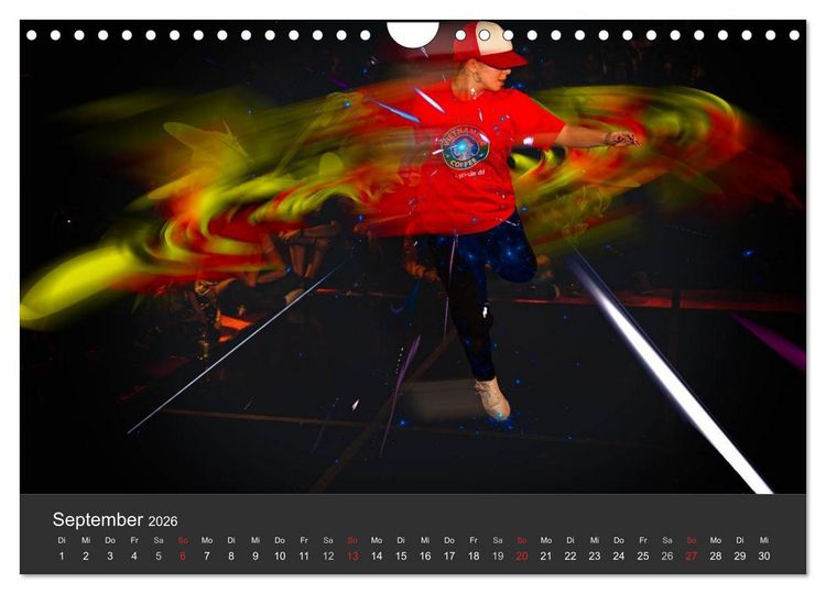 Produktbild: Break Dance B-boys & B-girls (Wandkalender 2026 DIN A4 quer), CALVENDO Monatskalender