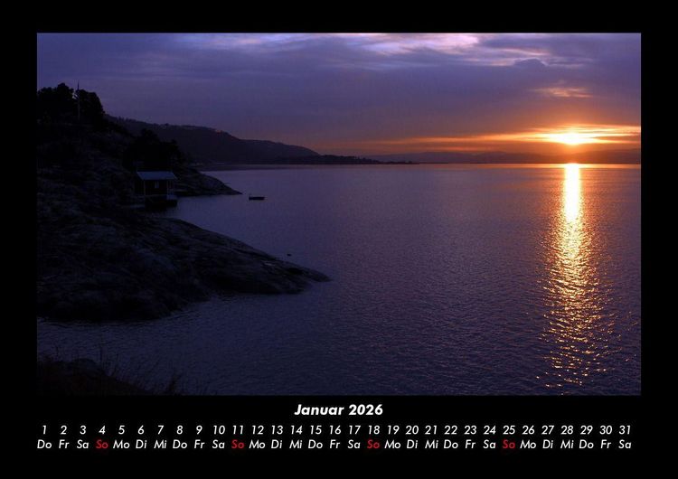 Produktbild: Landschaftskalender 2026 Fotokalender DIN A3