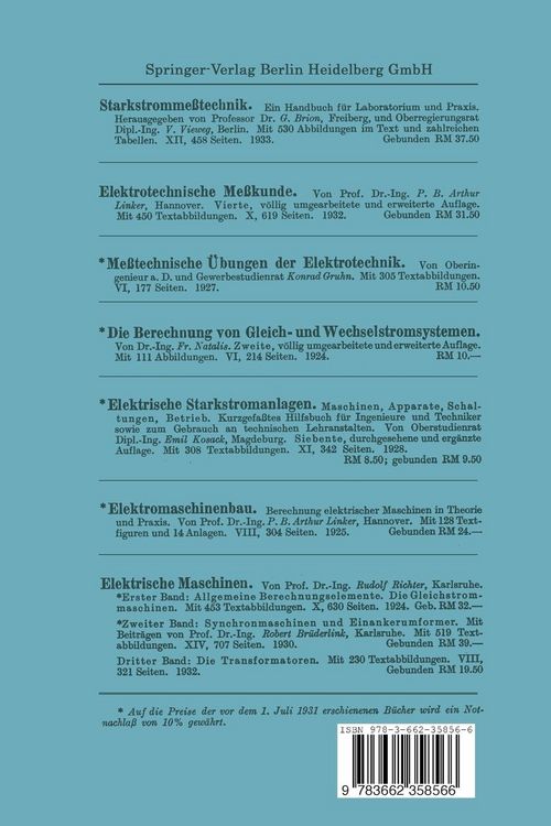 Produktbild: Anleitungen zum Arbeiten im Elektrotechnischen Laboratorium