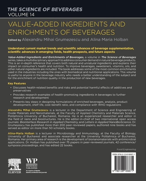 Produktbild: Value-Added Ingredients and Enrichments of Beverages