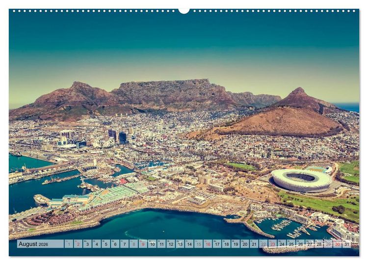 Produktbild: Westkap S&uuml;dafrika (hochwertiger Premium Wandkalender 2026 DIN A2 quer), Kunstdruck in Hochglanz