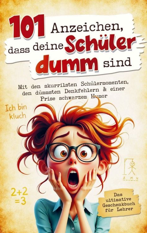 Produktbild: 101 Anzeichen, dass deine Sch&uuml;ler dumm sind: Das ultimative Geschenkbuch f&uuml;r Lehrer