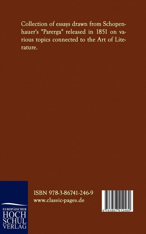 Produktbild: The Art of Literature