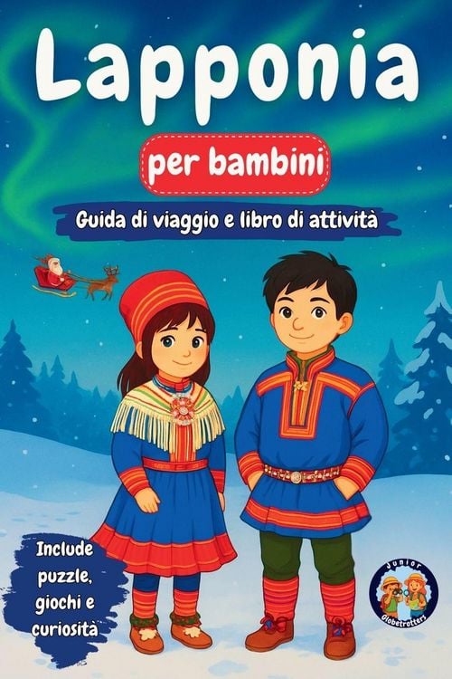 Produktbild: Lapponia per bambini - Guida di viaggio e libro di attivit&agrave;