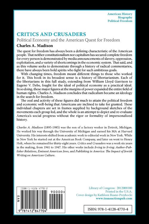 Produktbild: Critics and Crusaders