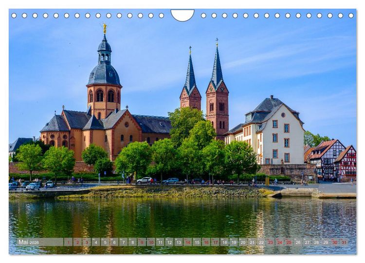 Produktbild: Ein Blick auf Seligenstadt (Wandkalender 2026 DIN A4 quer), CALVENDO Monatskalender