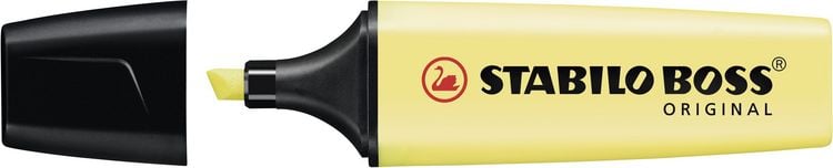 Produktbild: STABILO Textmarker - BOSS ORIGINAL Pastel - 6er Pack: Gelb, Pfirsich, Rouge, Lila, Minzgr&uuml;n, T&uuml;rkis