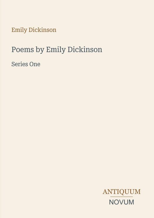 Produktbild: Poems by Emily Dickinson